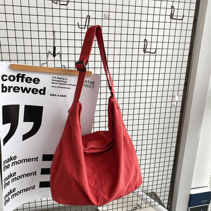 Luxury Canvas Shoulder Bag