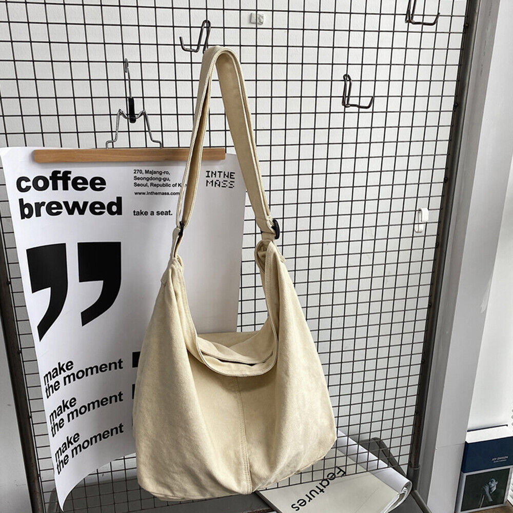 Luxury Canvas Shoulder Bag