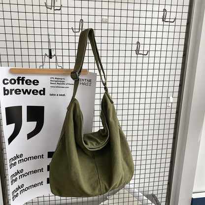 Luxury Canvas Shoulder Bag
