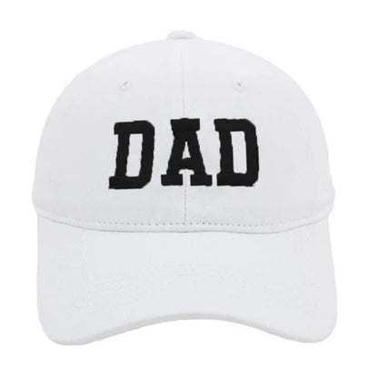 Stylish Baseball Cap With Embroidered Mom/Dad Lettering