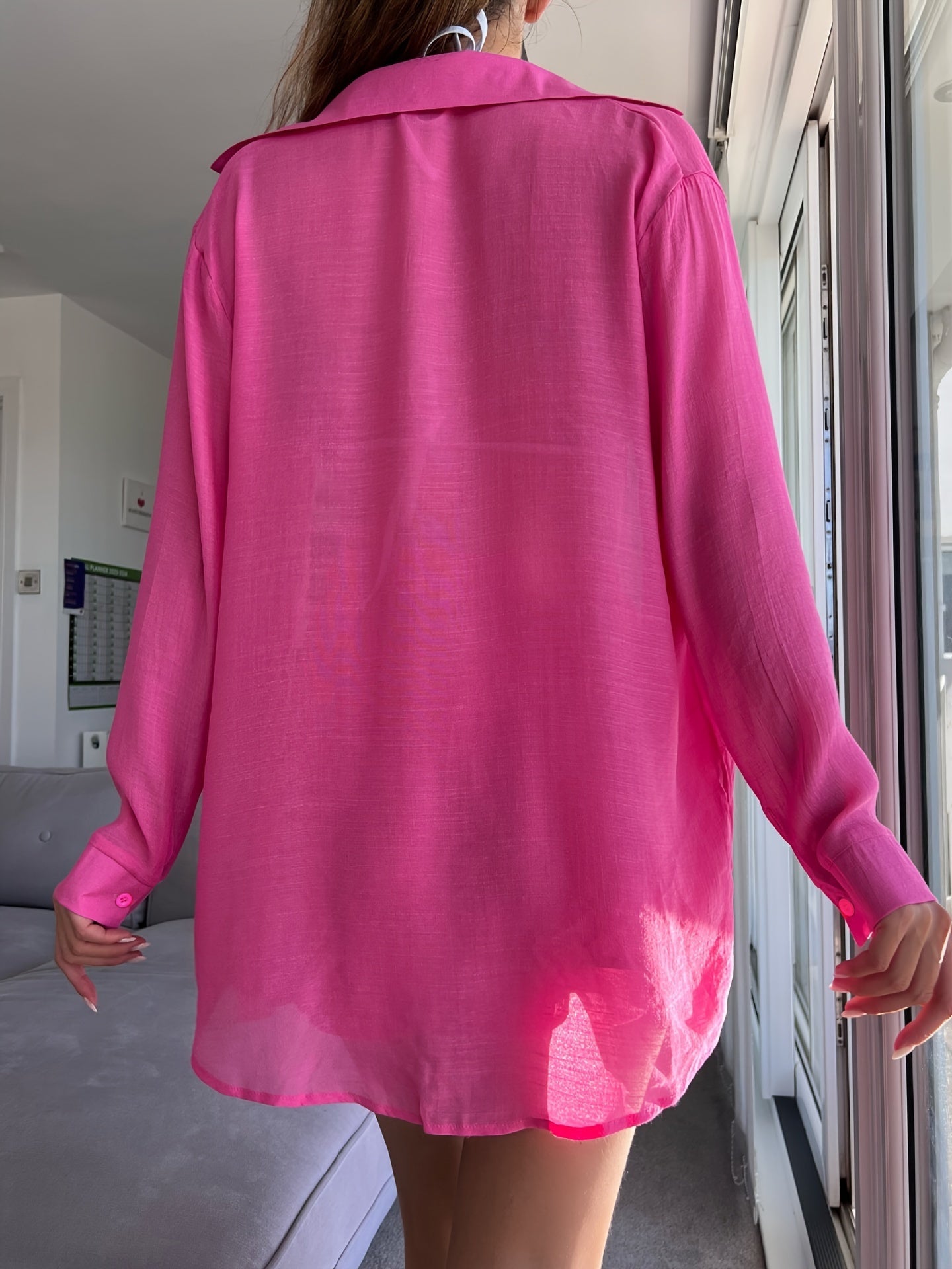 Beyonca | Airy Beach Set with Loose Blouse