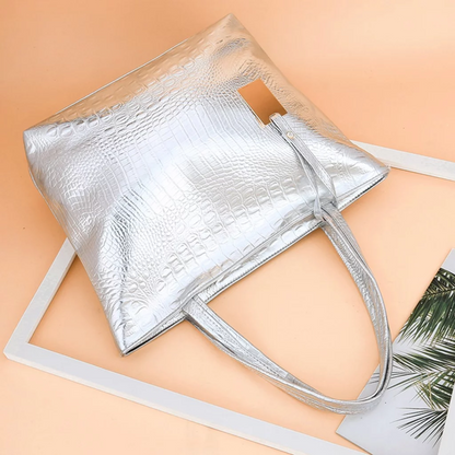 Calliope | Luxury Croco-Texture Bag