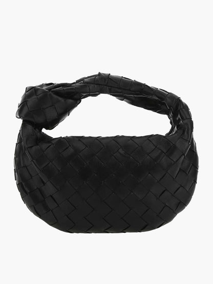 Blair | Luxury Braided Metallic Handbag