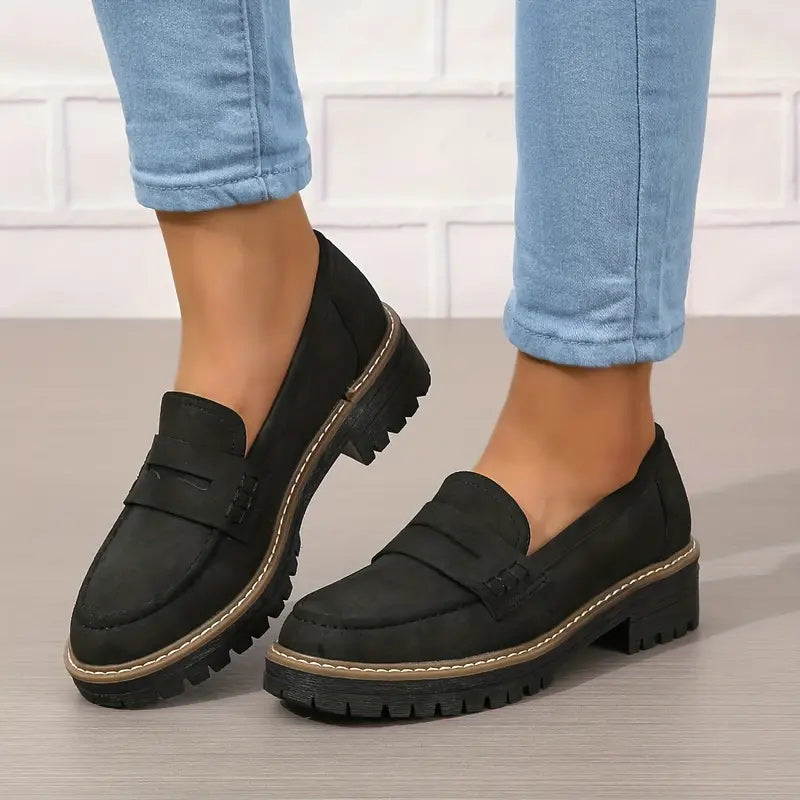 Brette | Tough Platform Loafers