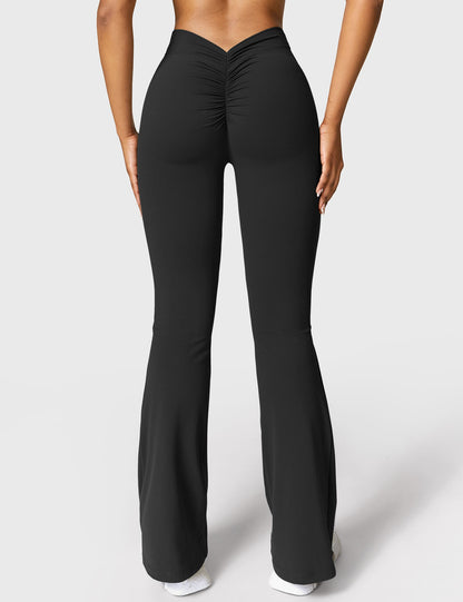 Mary | Flared Scrunch Leggings
