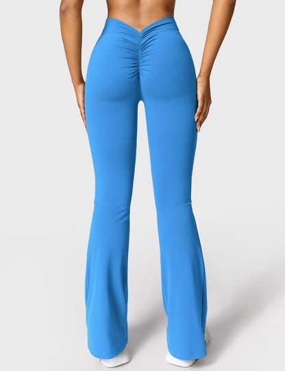 Mary | Flared Scrunch Leggings