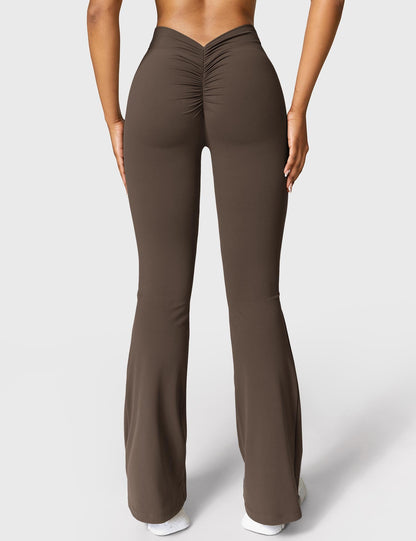 Mary | Flared Scrunch Leggings