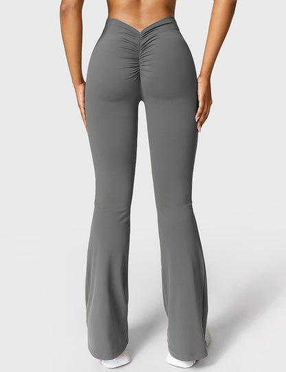 Mary | Flared Scrunch Leggings