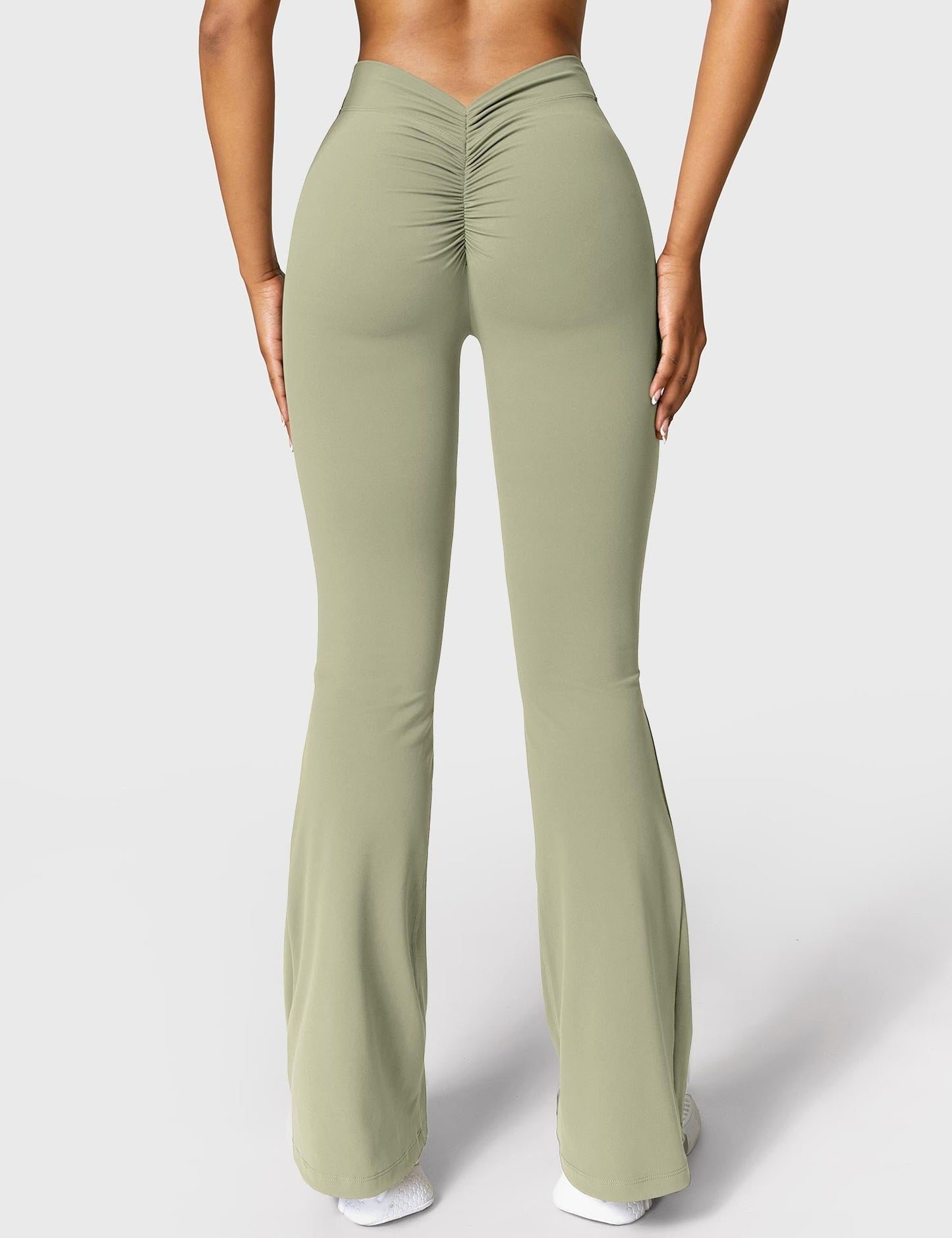Mary | Flared Scrunch Leggings